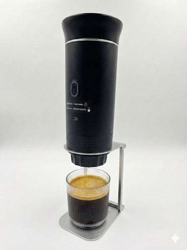 Machine à café portable électrique + Support Pliable